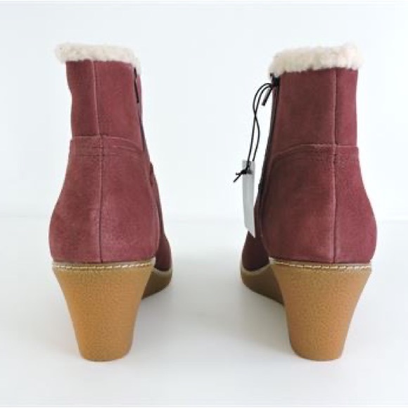 Hush Puppies Ani Hyde Waterproof Suede Ankle Boots, Size 9.5 - Picture 6 of 8